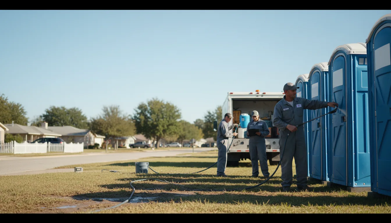 Long-Term Portable Toilet Rental in Jasper, GA near me
